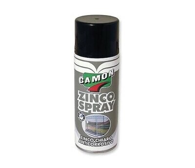 CAMON - ZINCO SPRAY VERNICE ZINCANTE A FREDDO PROTEZIONE DA RUGGINE E CORROSIONE 400 ML. 500135