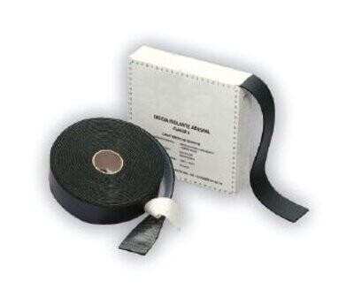 NICCONS - FASCIA ISOLATE IN GOMMA TERMORETRAIBILE E ADESIVA 50 MM. X 10 MT. 015559