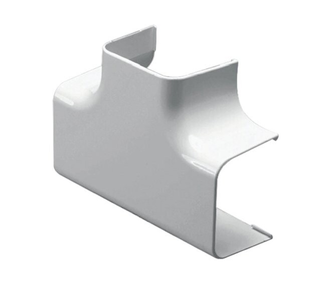 NICCONS - CURVA A "T" PER CANALINA DI CONDIZIONAMENTO 65 X 50 MM. 9801-200-08