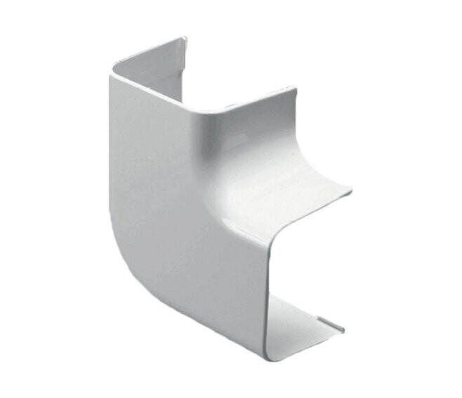 NICCONS - CURVA PIANA 90° PER CANALINA CONDIZIONAMENTO 125 X 75 MM. 9803-115-08