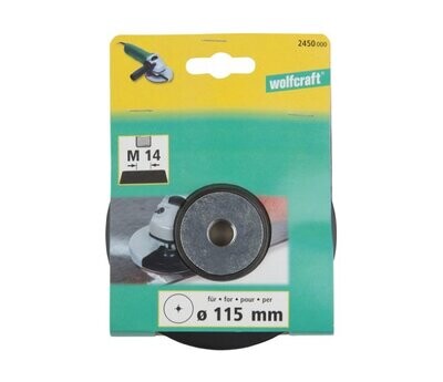 Set 4 Platorelli Per Smerigliatrice Angolare Wolfcraft - Ø 50 Mm Con Dischi Abrasivi Grana 40,80,120 - Foto 9