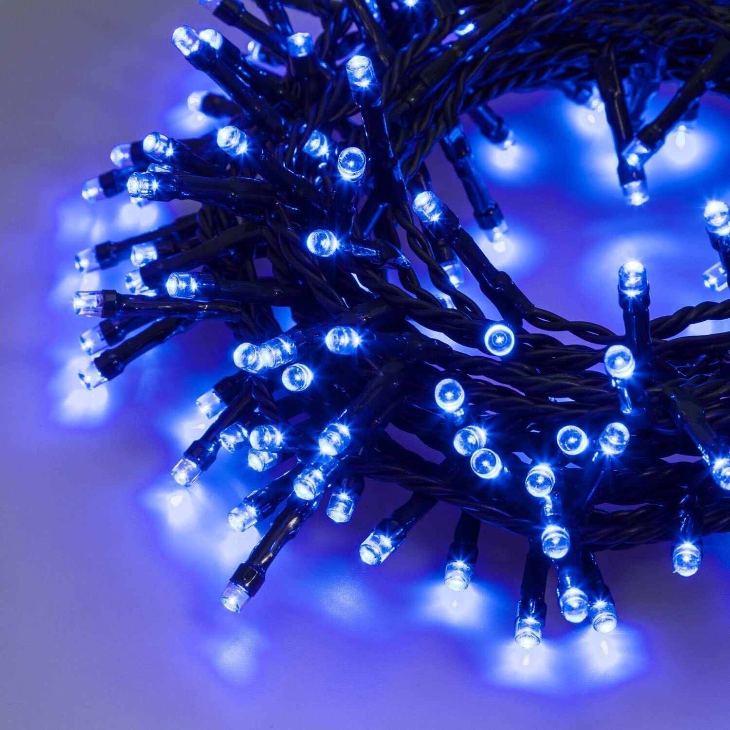 LOTTI - CATENA LINEARE TLE 180 LED BLU DN. 5 MM. CONTROLLER 8G TIMER E TRASFORMATORE 30848