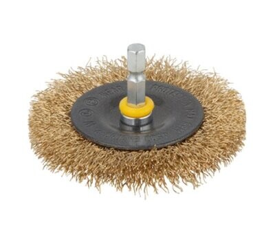 WOLFCRAFT - SPAZZOLA A DISCO CON FILO DI OTTONE DN. 75 MM. 2110000