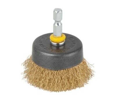WOLFCRAFT - SPAZZOLA A TAZZA CON FILO DI OTTONE DN. 50 MM. 2112000