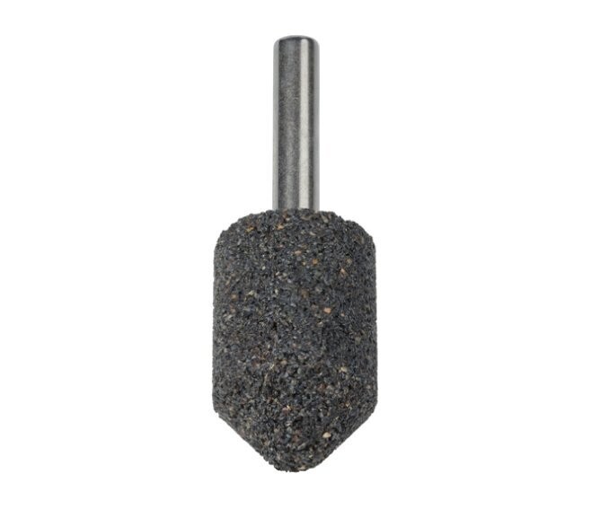 WOLFCRAFT - MOLA CILINDRICA CONICA IN CERAMICA DN. 6 - 20 MM. X H. 30 MM. 2174000