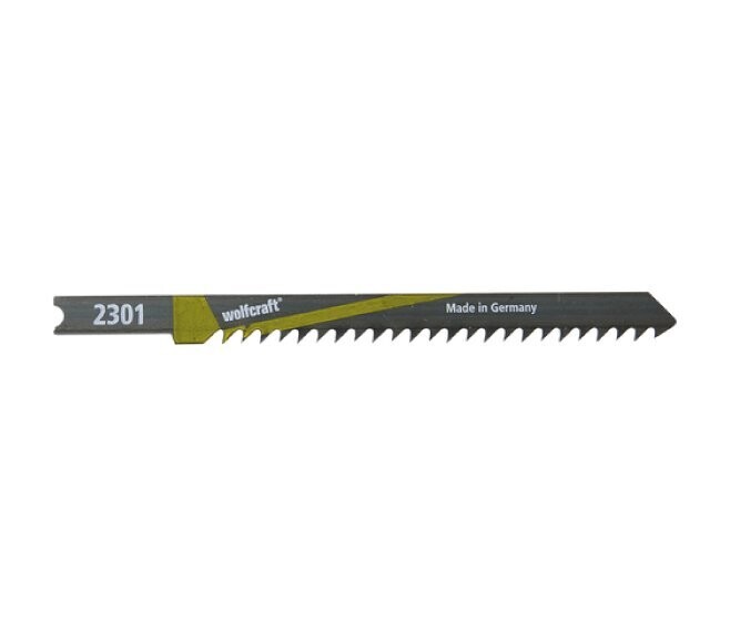 WOLFCRAFT - 2 LAME PER SEGHETTI ALTERNATIVI HCS TAGLIO RAPIDO 75 MM. ATTACCO A "U" 2301000