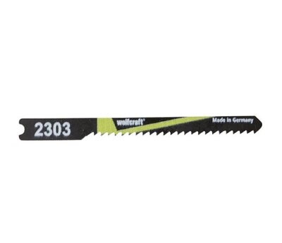 WOLFCRAFT - 2 LAME PER SEGHETTI ALTERNATIVI HCS TAGLIO CURVO 50 MM. ATTACCO A "U" 2303000