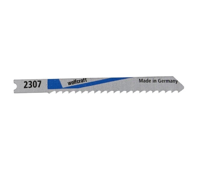 WOLFCRAFT - 2 LAME PER SEGHETTI ALTERNATIVI HSS LAMIERA DI ACCIAIO 60 MM. ATTACCO A "U" 2307000