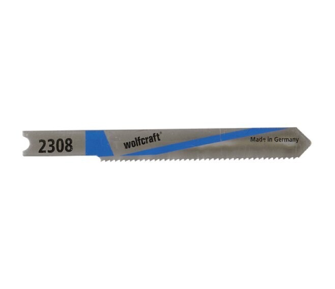 WOLFCRAFT - 2 LAME PER SEGHETTI ALTERNATIVI HSS TAGLIO FINE 50 MM. ATTACCO A "U" 2308000