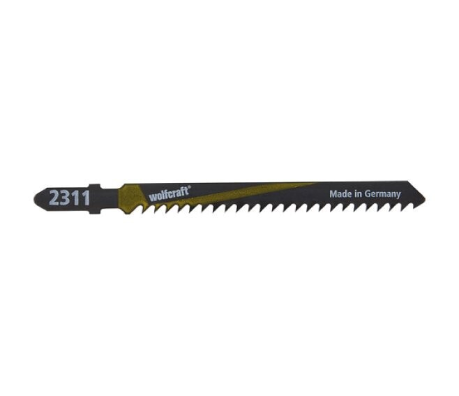 WOLFCRAFT - 2 LAME PER SEGHETTI ALTERNATIVI HCS TAGLIO RAPIDO 75 MM. ATTACCO A "T" 2311000