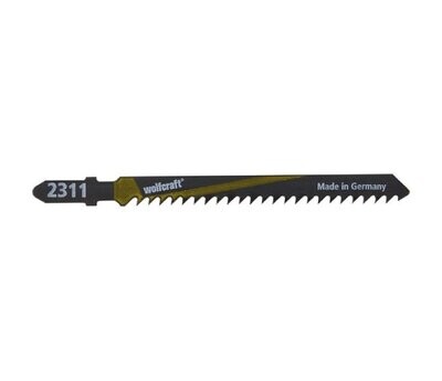 WOLFCRAFT - 2 LAME PER SEGHETTI ALTERNATIVI HCS TAGLIO RAPIDO 75 MM. ATTACCO A "T" 2311000