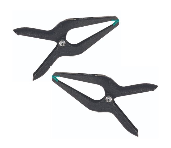 WOLFCRAFT - 2 MORSETTI DI PRECISIONE A MOLLA MICROTIP 60 3431000