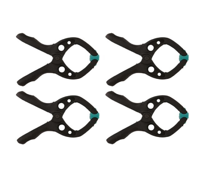WOLFCRAFT - MICROFIX SET DI 4 MORSETTI A MOLLA PER USO UNIVERSALE 3432000