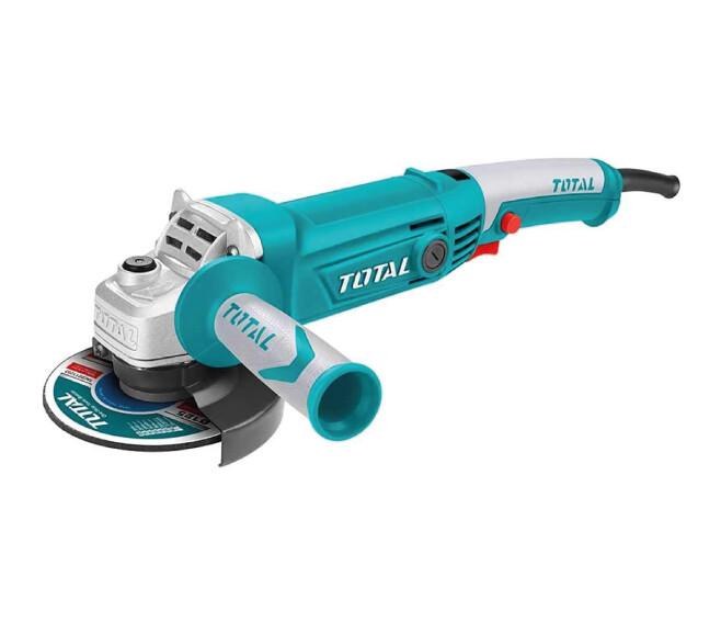 TOTAL - SMERIGLIATRICE ANGOLARE 230 V POTENZA 1010 W DN. DISCO 125 MM. TG1121256