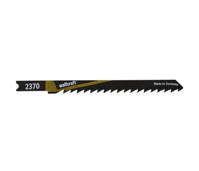 WOLFCRAFT - 2 LAME PER SEGHETTI ALTERNATIVI HCS ATTACCO A "U" TAGLIO RAPIDO PER LEGNO L. 75 MM. 2370000