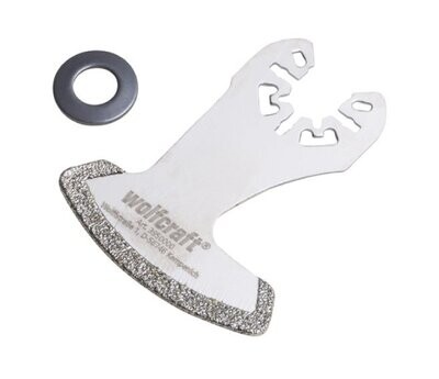 WOLFCRAFT - LAMA ACCETTATA PER MULTIFUNZIONE "PRO" DIAMANTATA ATTACCO UNIVERSALE 52 MM. 3950000