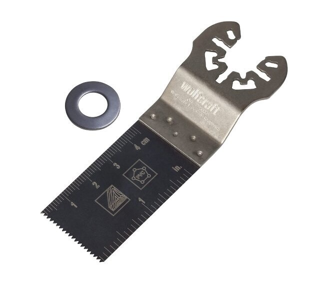 WOLFCRAFT - LAMA PER MULTIFUNZIONE "PRO" HCS ATTACCO UNIVERSALE LEGNO 28 MM. 3990000