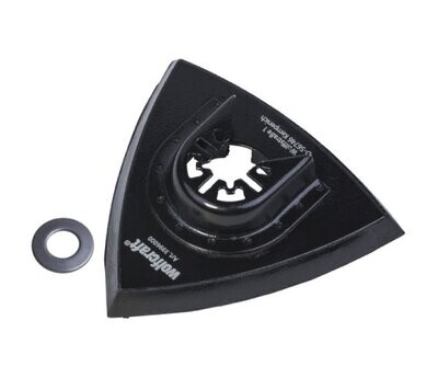WOLFCRAFT - PIASTRA DI LEVIGATURA VELCRATA PER MULTIFUNZIONE "PRO" PER DISCHI ABRASIVI 95 MM.  3996000