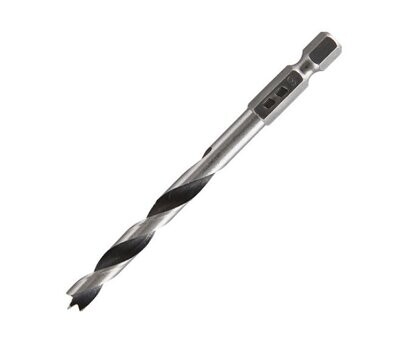 WOLFCRAFT - PUNTA PER LEGNO ELICOIDALE CV CODOLO ESAGONALE DN. 4 MM. 7262000