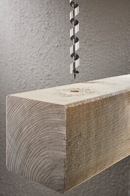 Punta Per Travi Wolfcraft 7673010 | Punta Da Legno Temprata Con Vano Truciolo - Marchio Tedesco - Foto 2