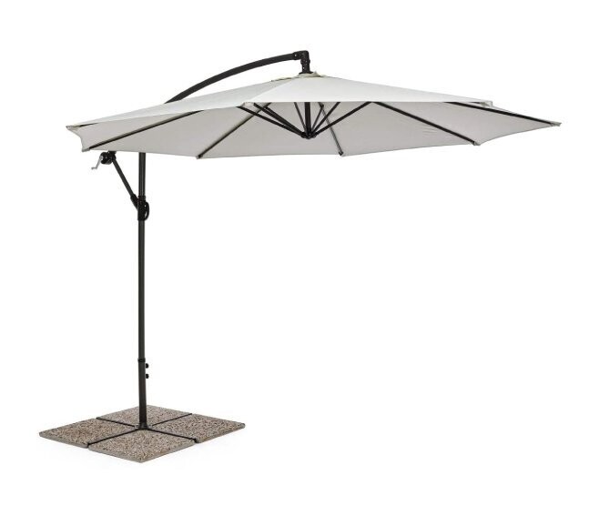 BIZZOTTO - TEXAS OMBRELLONE RETRATTILE DN. 3 MT. H. 260 CM. NATURALE 0795700