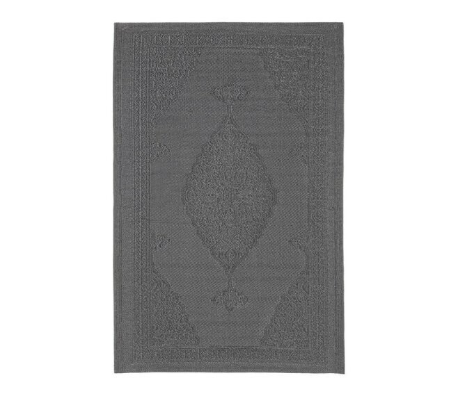 BIZZOTTO - TAPPETO DELBAR GRIGIO 120 X 180 CM. 0607654