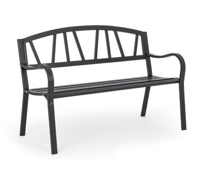 BIZZOTTO - JANELLE PANCHINA COLORE ANTRACITE OPACO DA ESTERNO IN ACCIAIO 0802694 BIZZOTTO - JANELLE PANCHINA COLORE ANTRACITE OPACO DA ESTERNO IN ACCIAIO 0802694