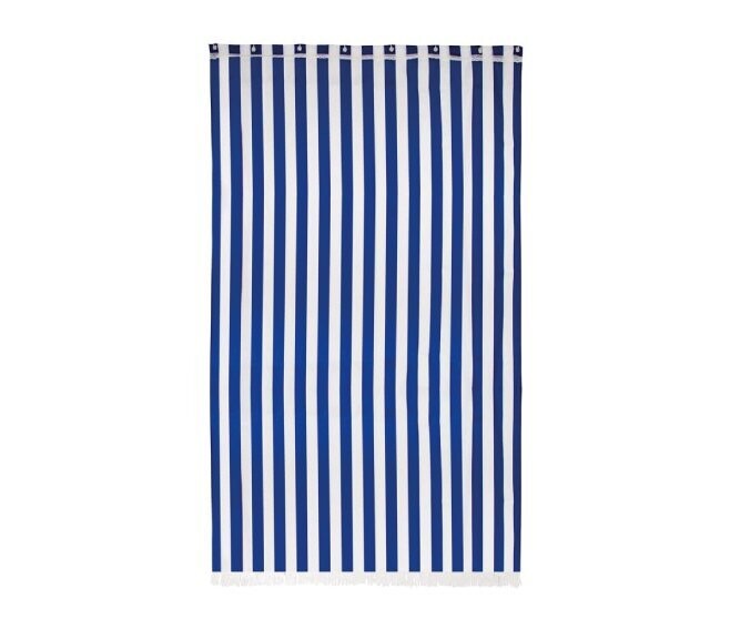 VERDELOOK - TENDA DA SOLE PER BALCONE 140 X 300 CM. COLORE BLU E BIANCO A RIGHE 823/39