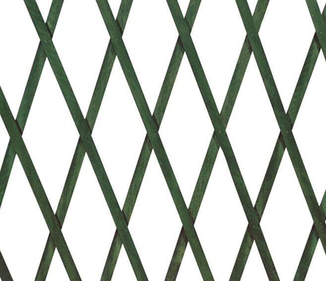 VERDELOOK - TRALICCIO ESTENSIBILE IN LEGNO VERDE 100 X 300 CM. 802/4