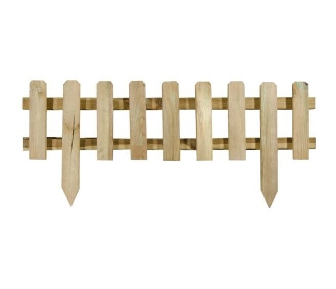 VERDELOOK - RECINZIONE BASSA VAMPIRO IN LEGNO IMPREGNATO 75 X 32/20 CM. 622/4 VERDELOOK - RECINZIONE BASSA VAMPIRO IN LEGNO IMPREGNATO 75 X 32/20 CM. 622/4