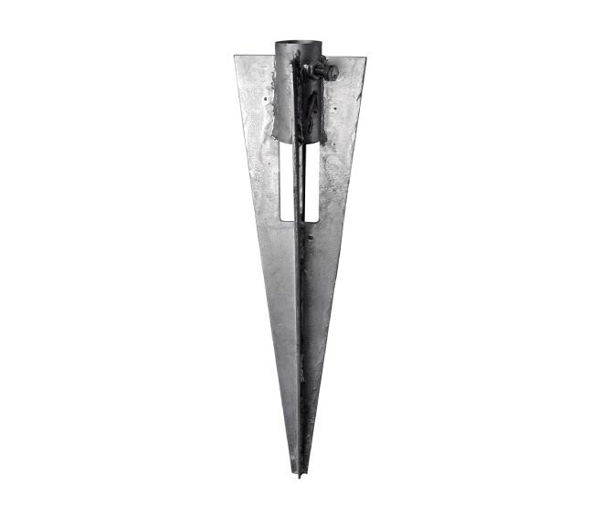 VERDELOOK - PUNTALE DI FISSAGGIO A TERRA PER PALI DN. 34 MM. 446/2