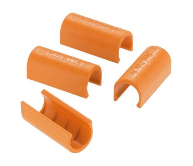CLABER - SET 4 PZ. FERMASACCO PER IL FISSAGGIO DEI SACCHETTI AL CARRELLO RACCOGLITUTTO 8713