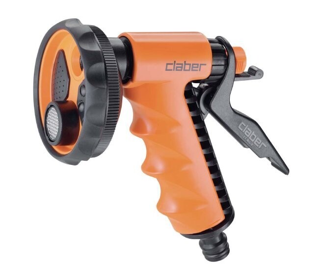 CLABER - PISTOLA ERGO GARDEN LANCIA A PISTOLA 4 GETTI REGOLABILI 9391