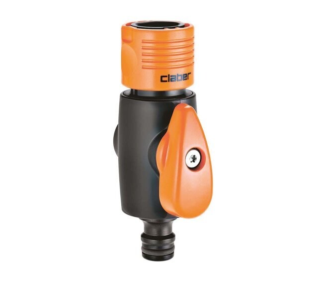CLABER - RACCORDO AUTOMATICO CON RUBINETTO 8601