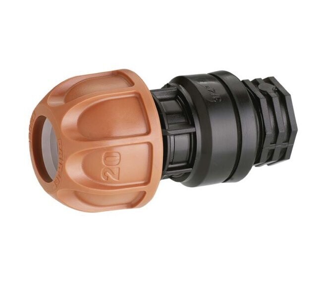 CLABER - RACCORDO DN. 20 MM. FILETTO 3/4” - 1/2” F 90320