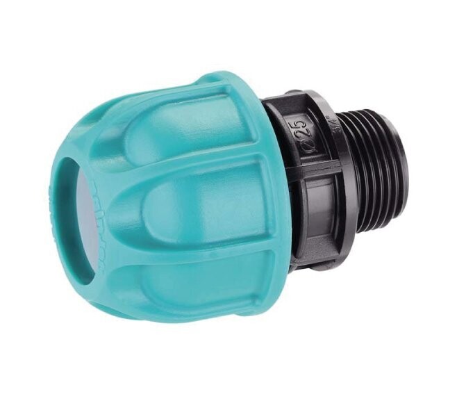 CLABER - RACCORDO DN. 25 MM. FILETTO 3/4” M 90421