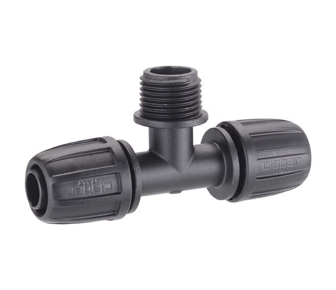 CLABER - BLOCK-SYSTEM RACCORDO A 3 VIE FILETTO 1/2” 91017