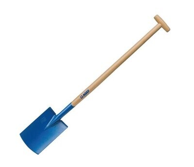 AGEF - VANGA QUADRA PER GIARDINAGGIO CON MANICO A "T" VERNICIATA BLU 220/4B9SC53G