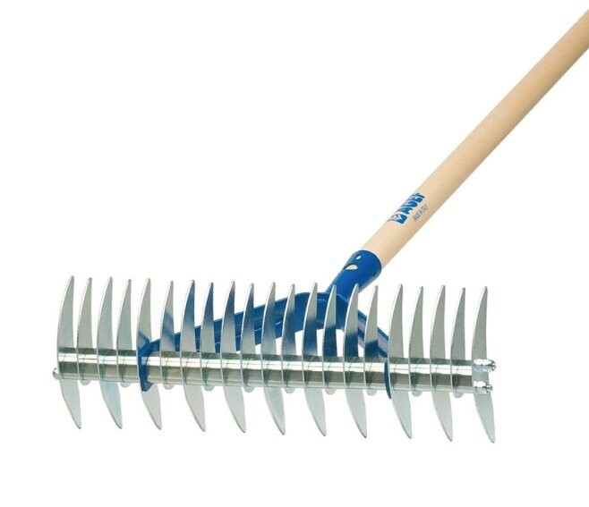 AGEF - RASTRELLO AERATORE A 32 DENTI ZINCATI SENZA MANICO 915/4B9S0000
