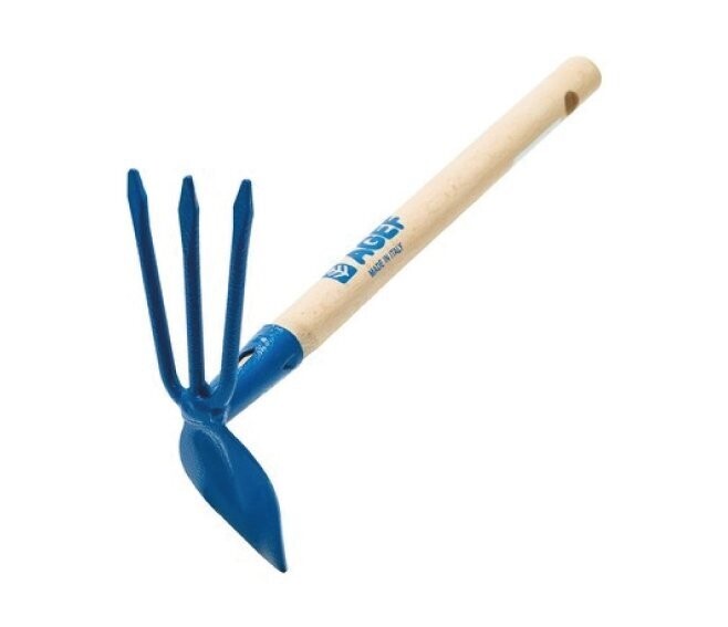 AGEF - ZAPPETTA A CUORE TRIDENTE CON MANICO IN LEGNO 822/4B9S054C