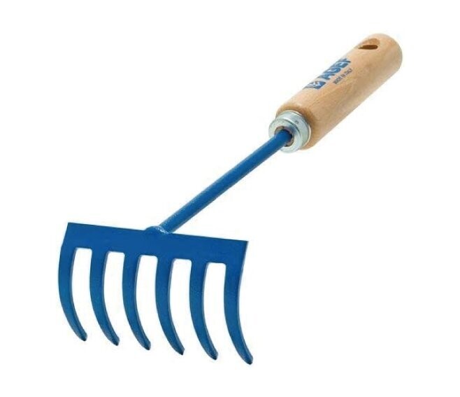 AGEF - RATRELLINO A 6 DENTI CON STELO MANICATO 818/4B9SS12C