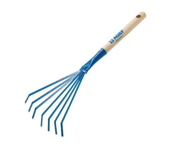 AGEF - SCOPETTA A 7 DENTI CON MANICO IN LEGNO 836/4B9S031C
