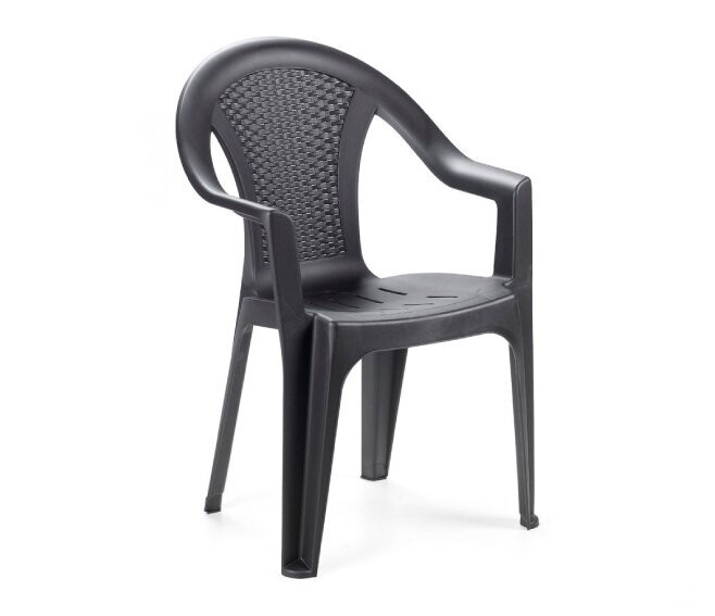 IPAE PROGARDEN - ISCHIA SEDIA MONOBLOCCO COLORE ANTRACITE 224660