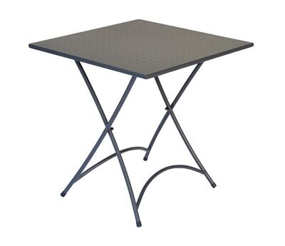 MOIA - ORTA TAVOLO PIEGHEVOLE IN FERRO VERNICIATO GRIGIO ANTRACITE 70 X 70 CM. FTF57 MOIA - ORTA TAVOLO PIEGHEVOLE IN FERRO VERNICIATO GRIGIO ANTRACITE 70 X 70 CM. FTF57