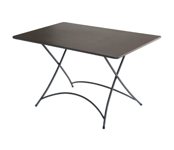 MOIA - ORTA TAVOLO PIEGHEVOLE IN FERRO VERNICIATO GRIGIO ANTRACITE 120 X 80 CM. FTF58 MOIA - ORTA TAVOLO PIEGHEVOLE IN FERRO VERNICIATO GRIGIO ANTRACITE 120 X 80 CM. FTF58