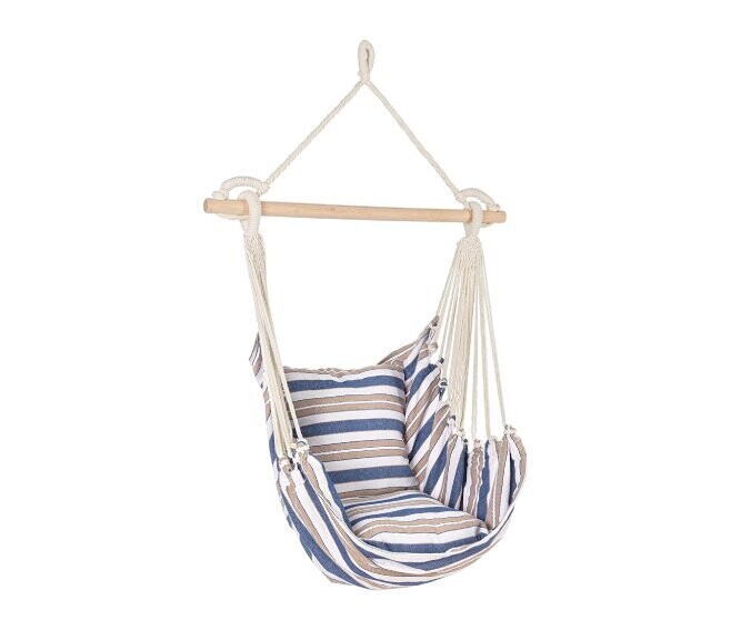 BIZZOTTO - LIVIA AMACA PENSILE IN CORDA IMBOTTITA CON DUE CUSCINI GRIGIO/BLU 0792043 BIZZOTTO - LIVIA AMACA PENSILE IN CORDA IMBOTTITA CON DUE CUSCINI GRIGIO/BLU 0792043