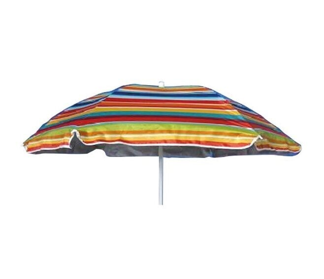 MOIA - MIRAMARE OMBRELLONE SPIAGGIA IN NYLON Ø 200 CM. COLORI ASSORTITI A648