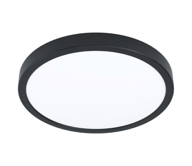 EGLO - FUEVA 5 PLAFONIERA LED IN METALLO NERO 20,5W DN. 285 MM. 3000K 2400LM 99224