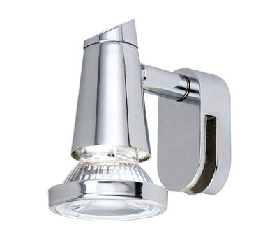 EGLO - STICKER LED LAMPADA DA SPECCHIO IN ACCIAIO CROMATO GU10-LED 1X3,3W 95832