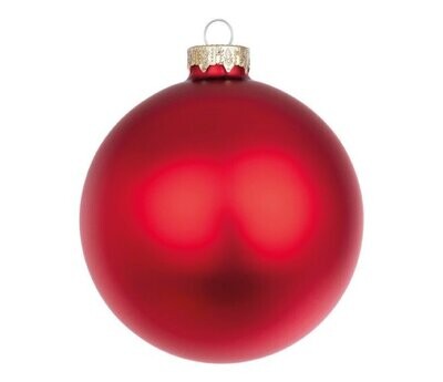 BIZZOTTO - SFERA DI NATALE IN VETRO COLORE ROSSO GRANATA OPACO D100 0937039 BIZZOTTO - SFERA DI NATALE IN VETRO COLORE ROSSO GRANATA OPACO D100 0937039